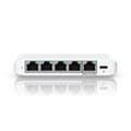 Pikkukuva 1 / 8: Ubiquiti UniFi Flex Mini 2.5G Hallittu 2.5G Ethernet (100/1000/2500) Power over Ethernet (PoE) Pöytämalli Valkoinen
