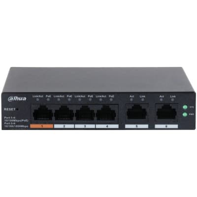 Dahua Technology DH-CS4226-24ET-375 Hallittu L2 Gigabit Ethernet (10/100/1000) Power over Ethernet (PoE) musta