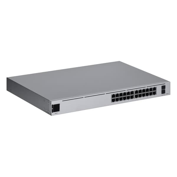 Ubiquiti UniFi USW-PRO-24 nätverksswitch Administrerad L2/L3 Gigabit Ethernet (10/100/1000) Silver Silver