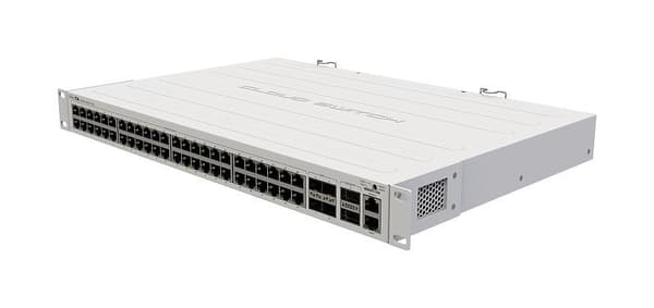 Mikrotik CRS354-48G-4S+2Q+RM verkkokytkin Hallittava L2 Gigabit Ethernet (10/100/1000) Harmaa