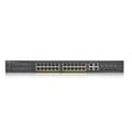 Pikkukuva 2 / 4: Zyxel GS1920-24HPV2 Hallittu Gigabit Ethernet (10/100/1000) Power over Ethernet (PoE) Musta