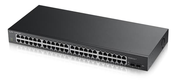 Zyxel GS1900-48-EU0102F nätverksswitch L2 Gigabit Ethernet (10/100/1000) Svart Svart