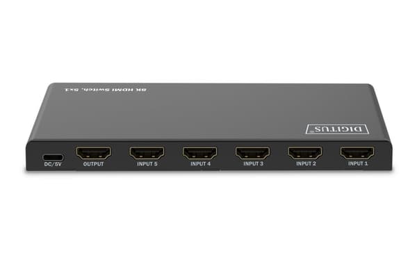 Digitus 8K HDMI-kytkin, 5x1
