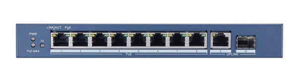 HikVision DS-3E0510P-E PoE-switch Blå