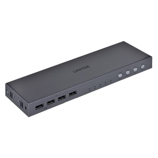 UNITEK V306A KVM-switch Grå