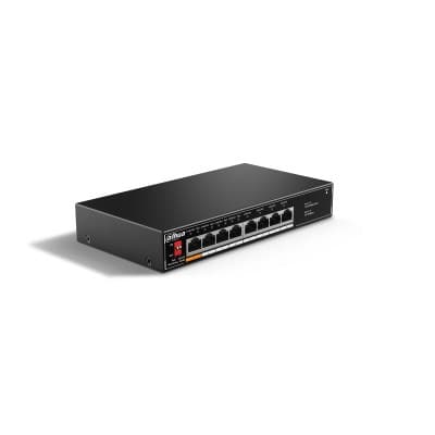 Dahua SF1008LP nätverksswitch Svart