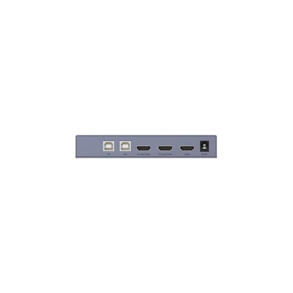 UNITEK V307A KVM-switch Grå