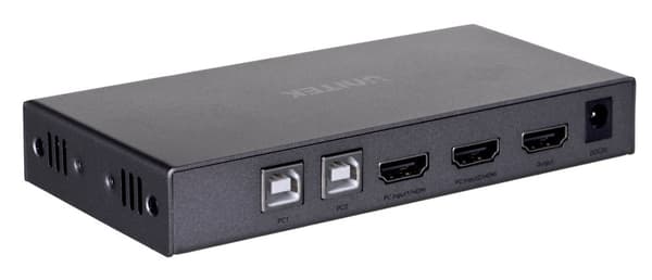 UNITEK V307A KVM-switch Grå
