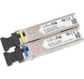 Miniatyrbild 1 av 2: MikroTik Par SFP-moduler S-3553LC20D (S-35LC20D 1.25G SM 20km T1310nm/R1550nm + S-53LC20D 1.25G SM 20km T1550nm/R1310nm) , Maximalt överföringsavstånd