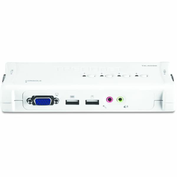 KVM-Brytare Trendnet TK-409K Blå