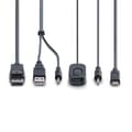 Miniatyrbild 5 av 7: KVM-Brytare Startech C2-D46-UAC-CBL-KVM 1,8 m