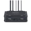 Miniatyrbild 1 av 7: KVM-Brytare Startech C2-D46-UAC-CBL-KVM 1,8 m