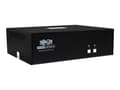 Miniatyrbilde 1 av 5: Tripp Lite Secure KVM Switch, 2-Port, Dual Head, DisplayPort to DisplayPort, 4K, NIAP PP4.0, Audio, TAA - KVM / lydsvitsj - 4 x KVM/lyd/USB - 1 lokal