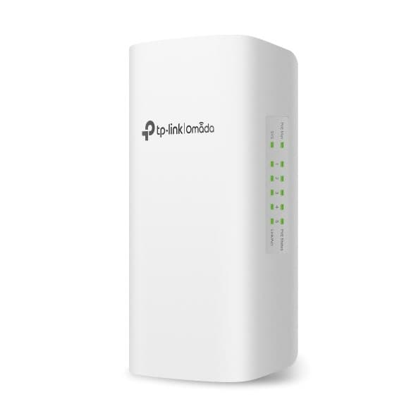TP-Link Omada 5-porttinen gigabitin älykytkin, jossa on 1-porttinen PoE++-tulo ja 4-porttinen PoE+-lähtö Valkoinen