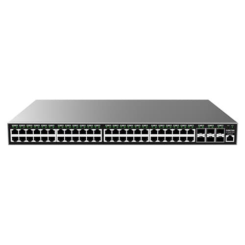 Grandstream Networks GWN7806P nätverksswitch Administrerad L2+ Gigabit Ethernet (10/100/1000) Power over Ethernet (PoE) Grå
