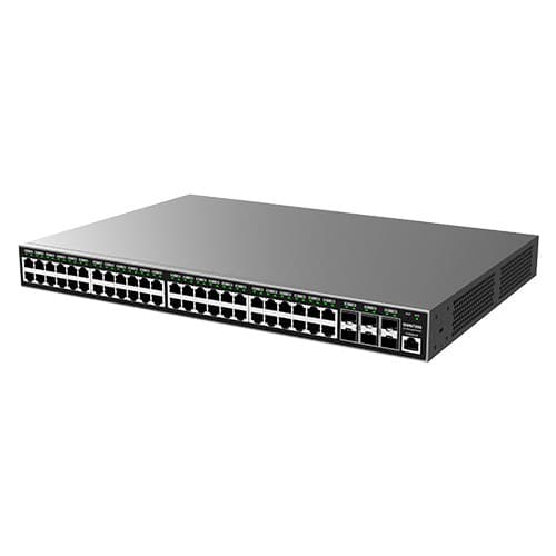 Grandstream Networks GWN7806P nätverksswitch Administrerad L2+ Gigabit Ethernet (10/100/1000) Power over Ethernet (PoE) Grå