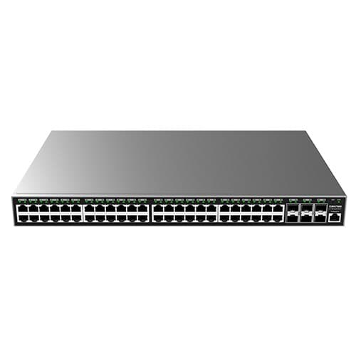 Grandstream Networks GWN7806P nätverksswitch Administrerad L2+ Gigabit Ethernet (10/100/1000) Power over Ethernet (PoE) Grå