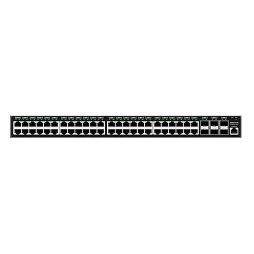 Grandstream Networks GWN7806P nätverksswitch Administrerad L2+ Gigabit Ethernet (10/100/1000) Power over Ethernet (PoE) Grå