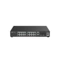 Miniatyrbild 4 av 4: Ruijie Networks RG-ES220GS-P nätverksswitch Administrerad L2 Gigabit Ethernet (10/100/1000) Power over Ethernet (PoE) Svart