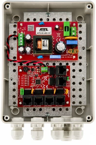 SWITCH 5-PORTARS POE ATTE IP-5-11-M2