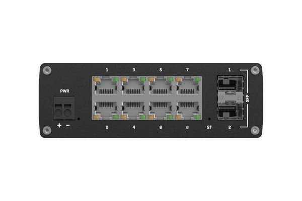 Teltonika TSW212 Administreret L2 Gigabit Ethernet (10/100/1000) Sort