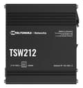 Miniatyrbillede 1 af 6: Teltonika TSW212 Administreret L2 Gigabit Ethernet (10/100/1000) Sort
