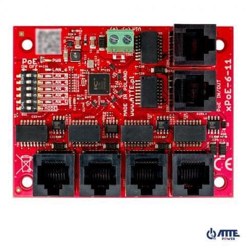5-PORTARS POE-SWITCH ATTE xPoE-6-11-OF