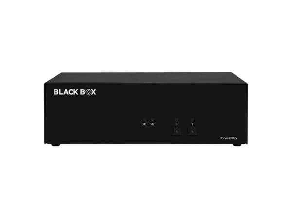 Black Box KVS4-2002V, 3840 x 2160 piksler, 4K Ultra HD, Sort Sort