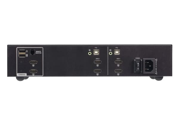 ATEN CS1142H4, 3840 x 2160 pixlar, 4K Ultra HD, 5,4 W, Svart
