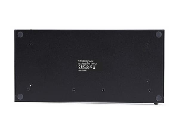StarTech.com 8-Port HDMI KVM Switch w/1U Rack Mount Kit, 4K 60Hz - Omkopplare för tangentbord/video/mus - 8 x KVM port(s) - 1 lokal användare - skriv