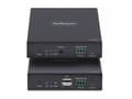 Pikkukuva 3 / 5: StarTech.com HDMI KVM Extender Over IP Network, 4K 60Hz, Driverless, HDMI and USB Over Ethernet/CAT6, AVoIP, Transmitter and Receiver Kit, Includes M
