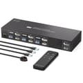 Miniatyrbilde 1 av 7: NÖRDIC KVM Switch 3 PC to 2 Monitors 8K60Hz DP 1.4 HDMI 2.0 KVM USB 3.0