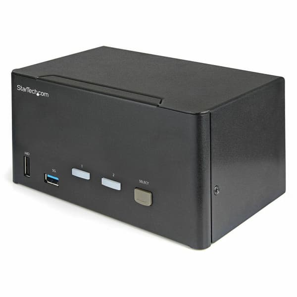 KVM-kontakt Startech SV231TDPU34K Sort