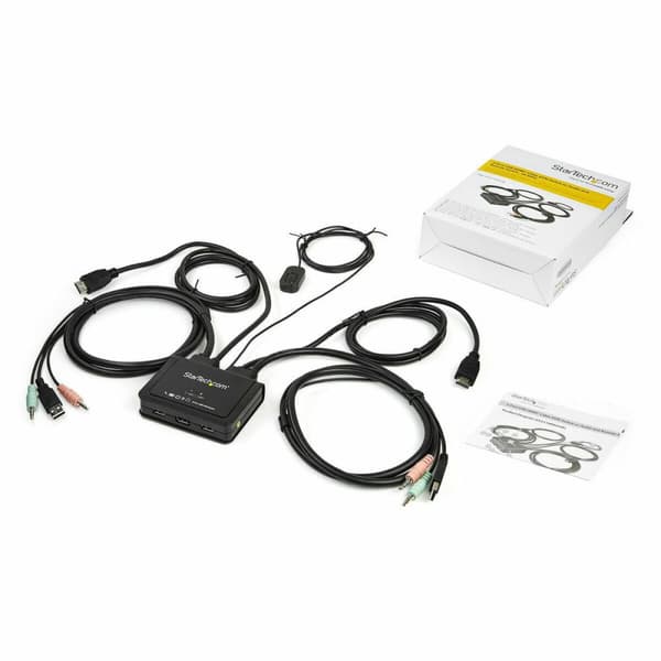 KVM-kontakt Startech SV211HDUA4K