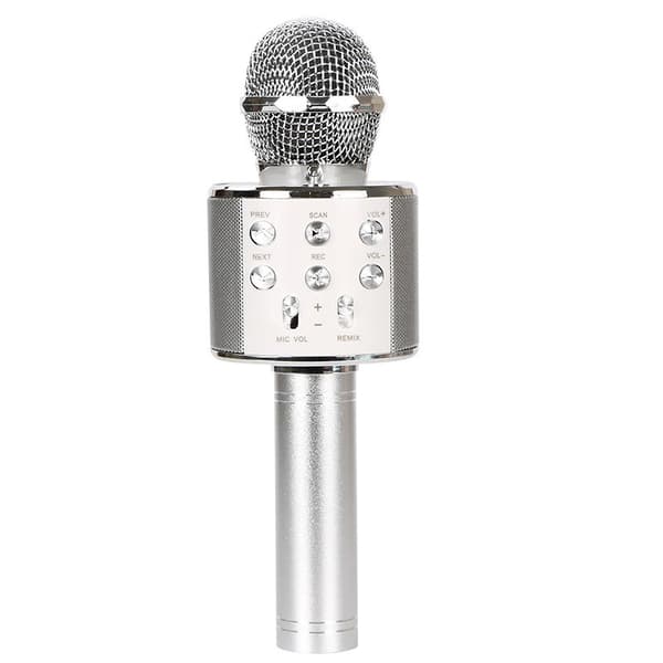 OBOSOE Karaokemikrofon – Trådlös Bluetooth Mikrofon med Inbyggd Högtalare och Inspelare – Perfekt Present för Barn
