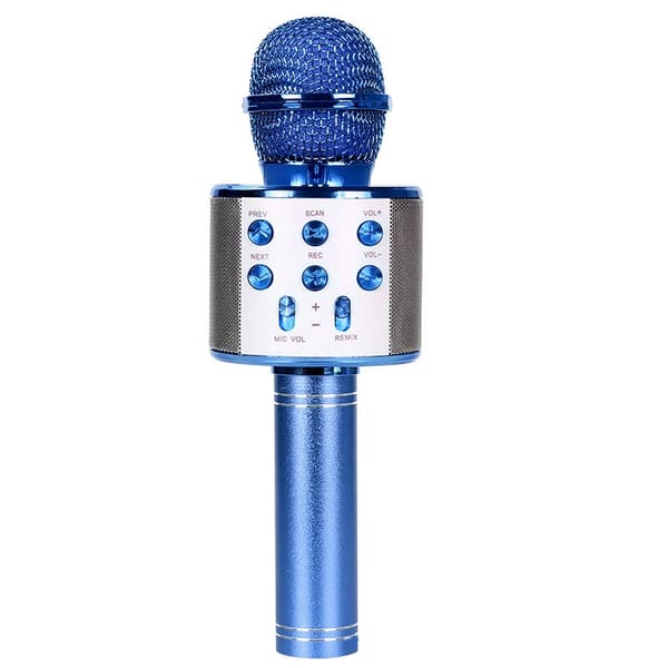 OBOSOE Karaokemikrofon – Trådlös Bluetooth Mikrofon med Inbyggd Högtalare och Inspelare – Perfekt Present för Barn