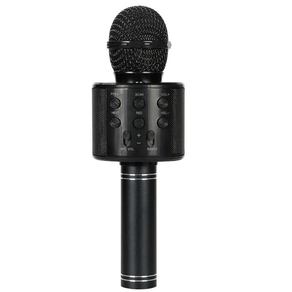 OBOSOE Karaokemikrofon – Trådlös Bluetooth Mikrofon med Inbyggd Högtalare och Inspelare – Perfekt Present för Barn