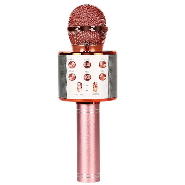 OBOSOE Karaokemikrofon – Trådlös Bluetooth Mikrofon med Inbyggd Högtalare och Inspelare – Perfekt Present för Barn