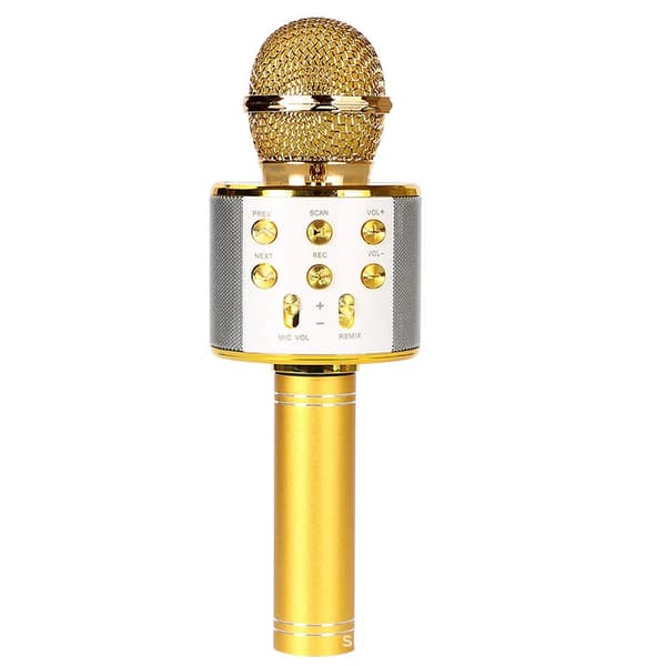 OBOSOE Karaokemikrofon – Trådlös Bluetooth Mikrofon med Inbyggd Högtalare och Inspelare – Perfekt Present för Barn