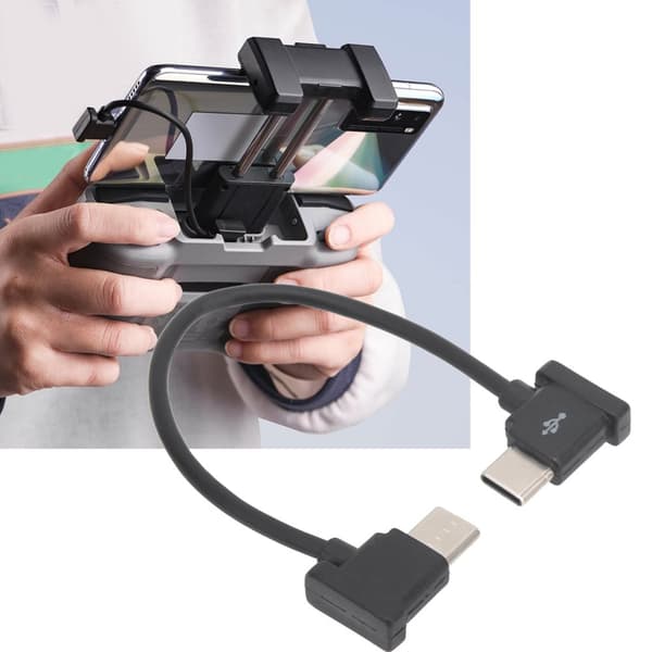15cm fjernbetjening datakabel typec til typec til dji mavic air 2 / mini 2 drone