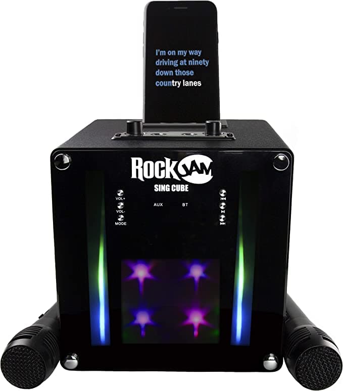 RockJam SingCube RJSC01BK Karaokemaskin Svart CDON
