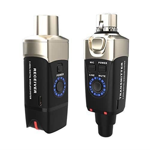 Trådlöst mikrofonsystem - XVIVE - xv-u3 - Svart - 6 samtidiga kanaler