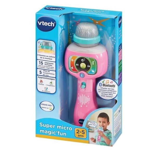 VTECH SUPER MICRO MAGIC'FUN ROSA
