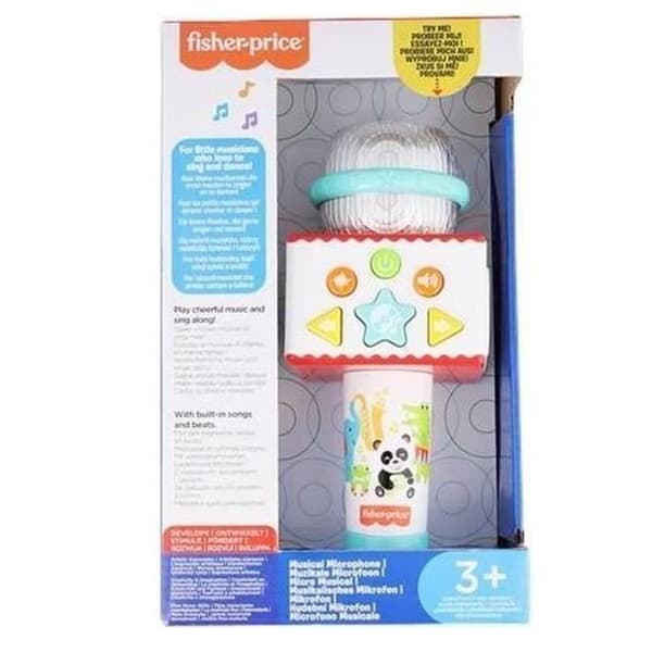 Musikmikrofon Fisher Price Karaoke Micro - Barn - Integrerade ljus och melodier