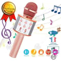 Miniatyrbild 1 av 4: INN Karaoke,OXOQO Barnkaraoke,3 i 1 Bluetooth trådlös karaokemikrofon, julklappar för barnsång Hem KTV Musikspelare