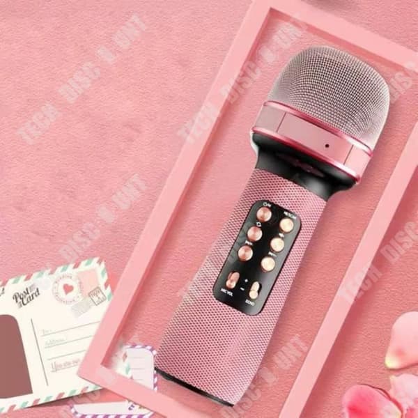 TD® Mobiltelefon nationell karaoke livesändning trådlös bluetooth mikrofon ljud kondensator mikrofon vete