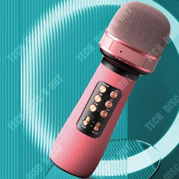 TD® Mobiltelefon nationell karaoke livesändning trådlös bluetooth mikrofon ljud kondensator mikrofon vete