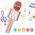 Miniatyrbild 1 av 4: Karaoke,OXOQO Barnkaraoke,3 i 1 Bluetooth trådlös karaokemikrofon, julklappar till barnsång Hem KTV Player Musik S