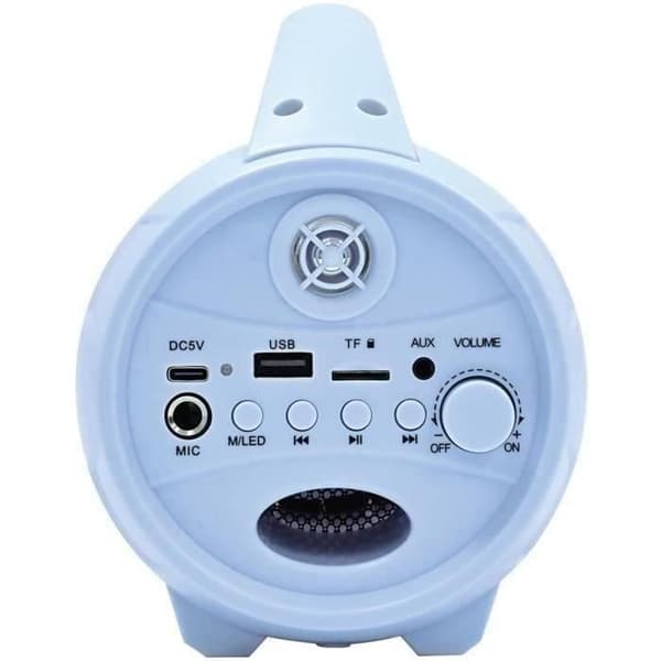 Upplyst trådlös Bluetooth®-högtalare med mikrofon fryst