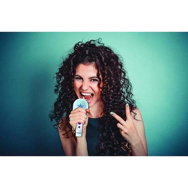 Lexibook - Mikrofon Karaoke Frost - 3 lägen och 4 effekter på rösten - USB-C laddning - Trådlös Bluetooth